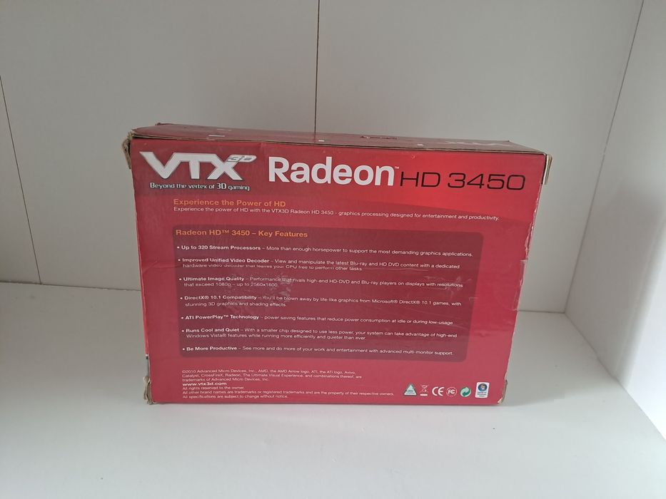 Radeon HD 3450 agp 512mb