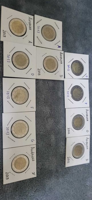 Moedas Comemorativas Euro - Alemanha