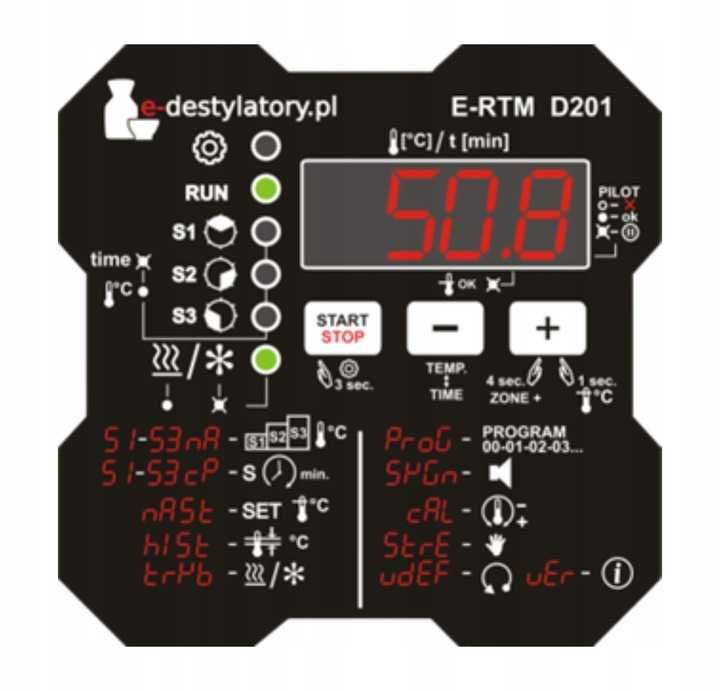 Zestaw wędzarniczy 3w1 Sterownik + Generator dymy + Grzałka 3500W