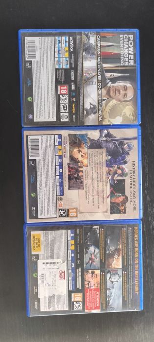 Soul calibur 6/,Call of duty advanced warfare/Star wars battlefront 2 PlayStation 4