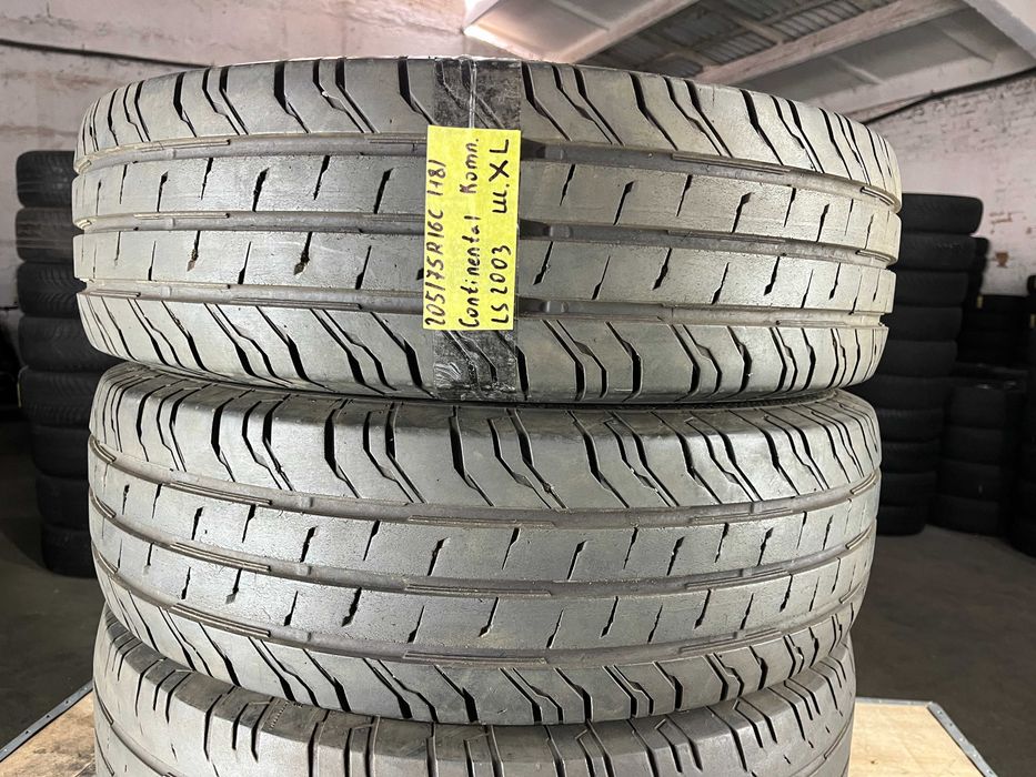 LS2003 Літні шини 205/75r16c Continental ContiVanContact 200 комплект резина р16с