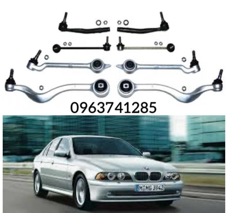 Комплект Ричагів підвіски Перід/Зад BMW E39 95-04 БМВ Е 39 BMW 5