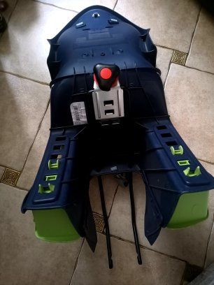 KROSS, Fotelik dla dziecka, Wallaroo, niebiesko-zielony