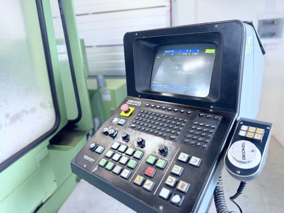Frezarka CNC DECKEL FP4A | zobacz FILM z pracy | z Niemiec