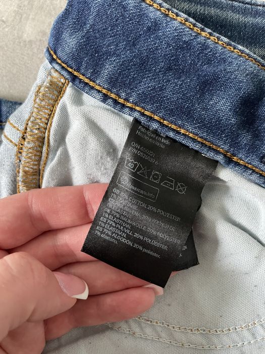 Klasyczne jeansy skinny H&M – rozmiar 158 cm