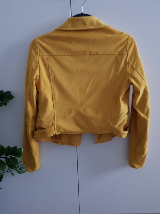 Kurtka ramoneska zamszowa bershka rozm.s