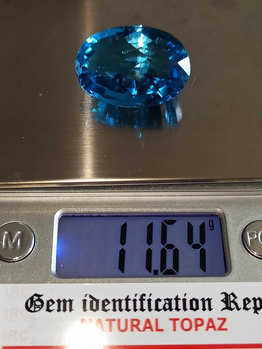 Topaz naturalny 58.16 cts. London Blue