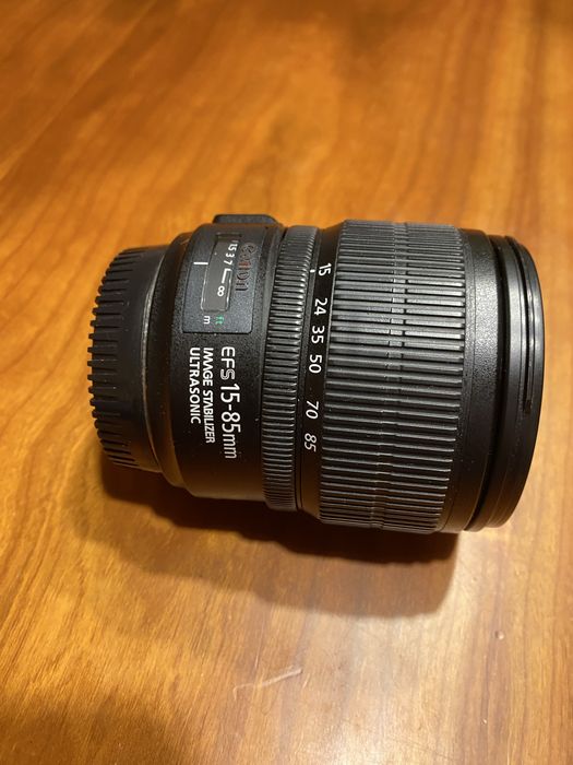 Objetiva Canon 15-85 USM