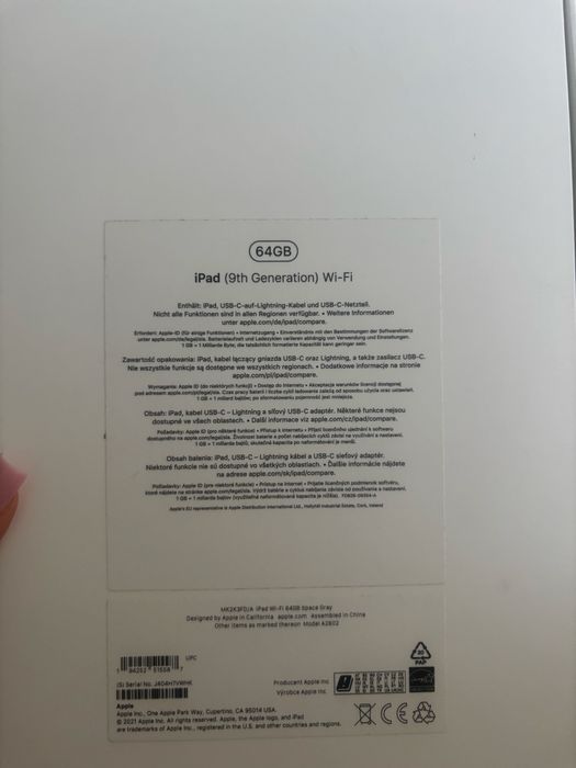 iPad 9 generacja 64GB