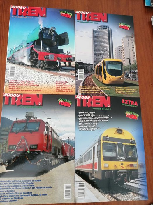 Revistas de modelismo ferroviario