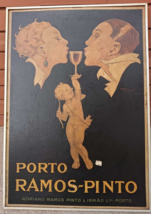 Poster vintage RamosPinto Azinhaga • OLX Portugal