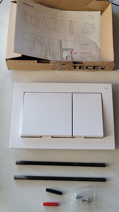 Przycisk spłukujący do WC biały Tece
POŁYSK TECE