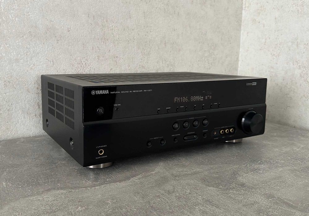 Ресивер Yamaha RX-V371 (5 × 135 Вт / HDMI ARC / Dolby TrueHD / DTS-HD)