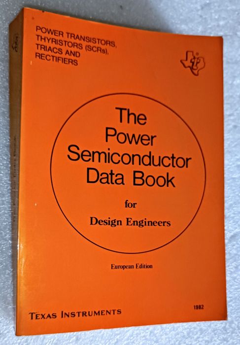 Antigo Livro Power Semiconductor Data Book 1982