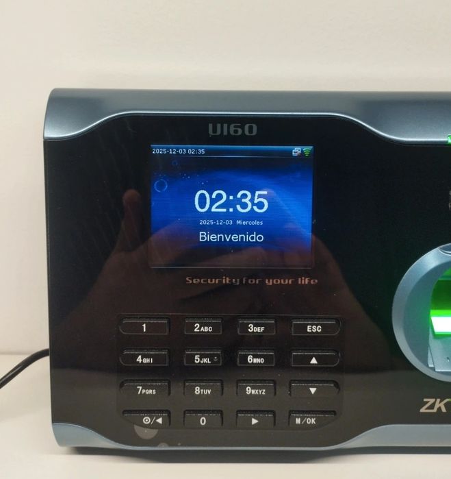 Terminal biométrico ZKTeco U160