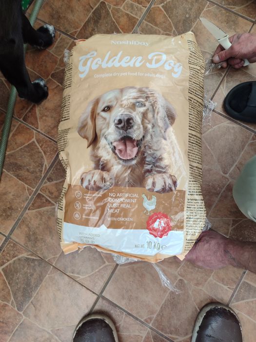 Корм для собак golden dog с курицей 10 кг