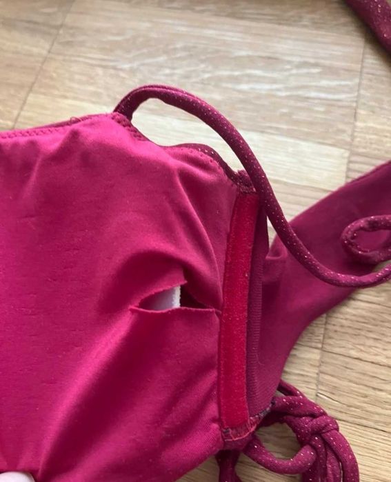 Nowe bordowe bikini