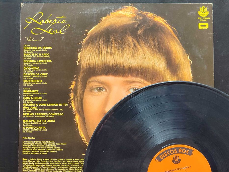 Roberto Leal - Volume 7 (LP vinil, 1979)