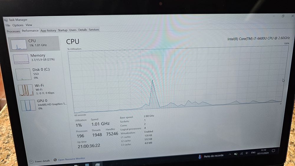 Dell Latitude 7480 - 14" touchscreen i7