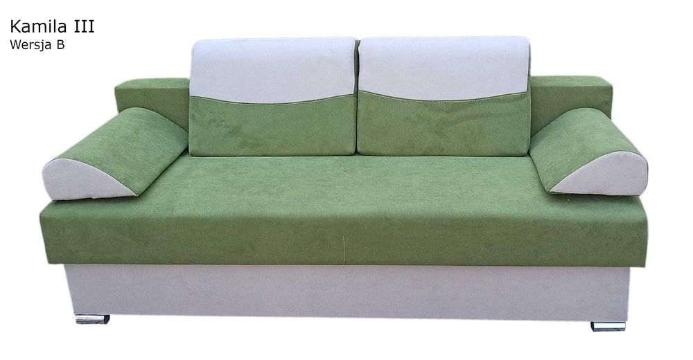 Kanapa Sofa Kamila. Gruby Bonell. Automat, Producent, 140x200,