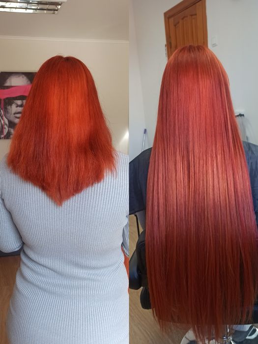 Нарощування натурального та біопротеїнового волосся