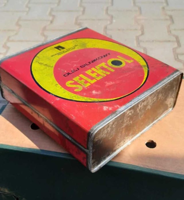 Selektol puszka, bańka 5l - PRL