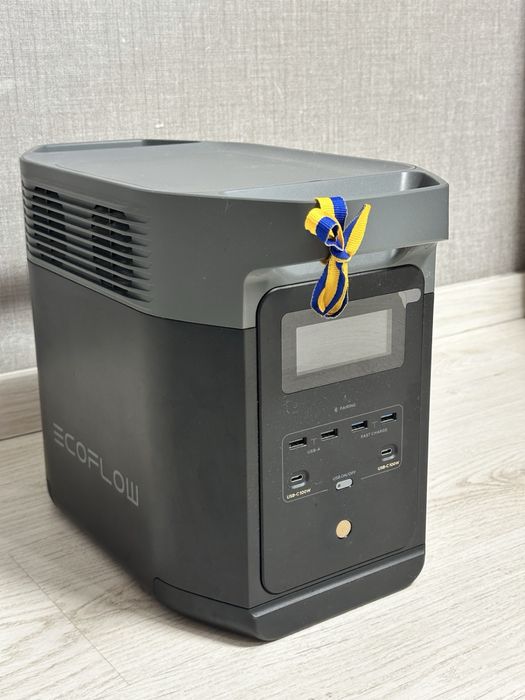 EcoFlow DELTA 2 1024Wh 1800W — зарядна станція
