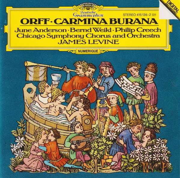 Orff / James Levine / Chicago Symphony Chorus And Orchestra CD
