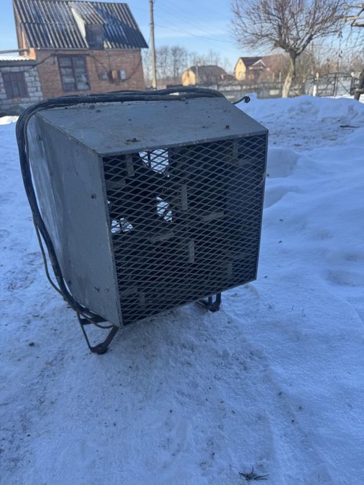 Промышленный тепло обогреватель EMMETI 6-12кВт.