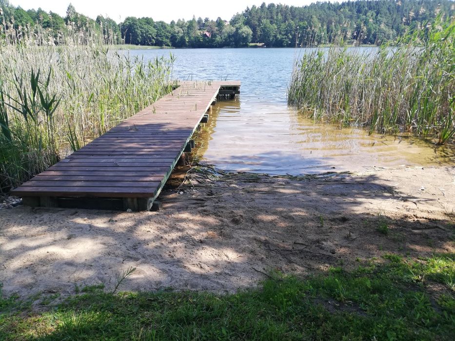 Domek z linią brzegową na mazurach Mazury Domki letniskowe Noclegi