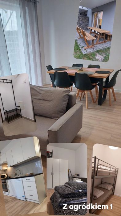 Apartament mieszkanie z ogródkiem wynajem na doby krótkoterminowy Rzes