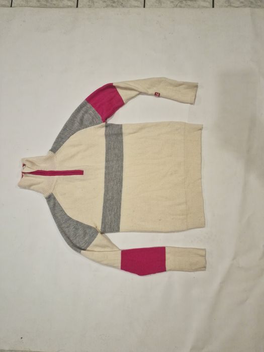 Sweter Ulvang roz,XL,42,xxl,44 golf polo zip,z zamkiem bluza 3/4