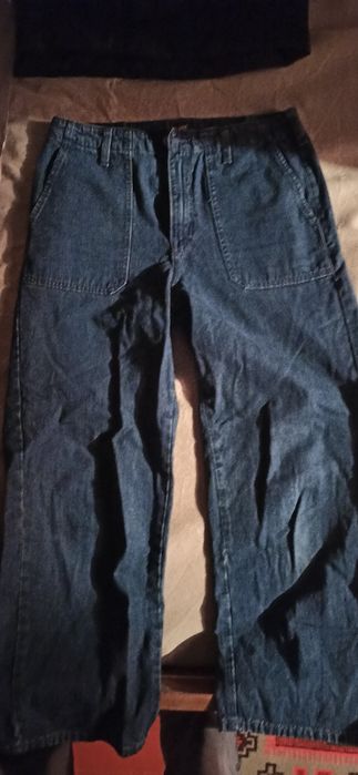 ШИРОКИЕ женские БРЮКИ LEE в стиле милитари W30 L31