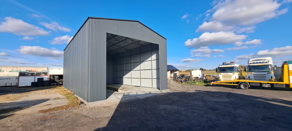 Garaż Blaszany HALA - MAGAZYN - Wiata na Maszyny - Blaszak - ESSTAL*