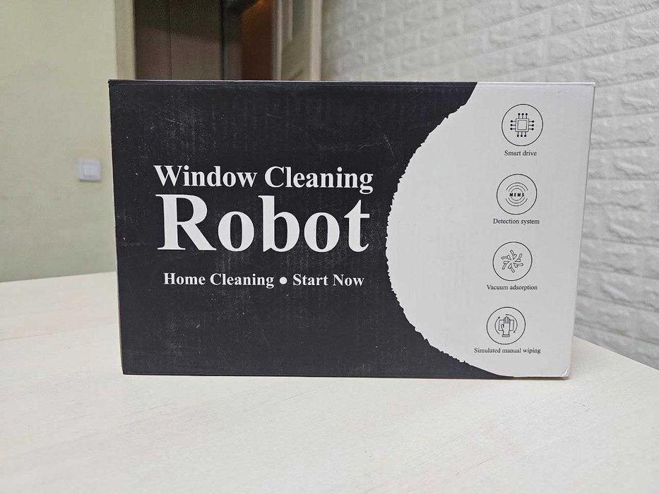 Робот для миття вікон Window Cleaning Robot 90W 500mAh робот-пилосос