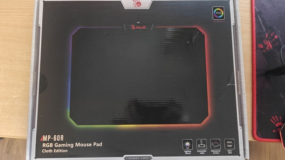 Продам RGB килимок для миші Bloody MP-60R
