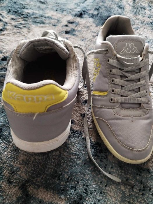[SAPATILHA TÉNIS] Kappa cinza/amarelo Tamanho 41 bom estado