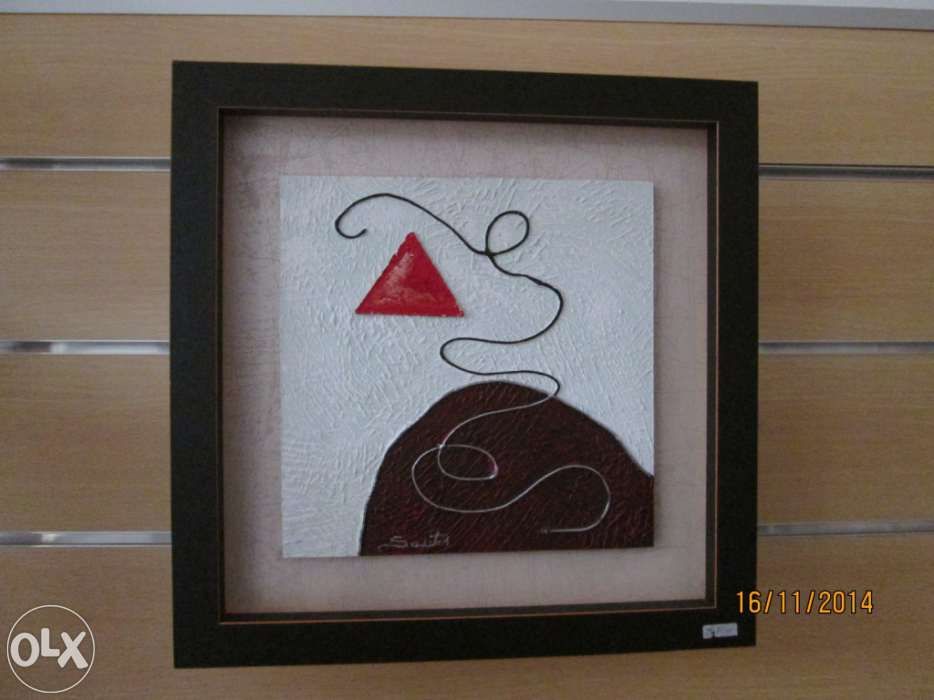 Quadro com relevo novo