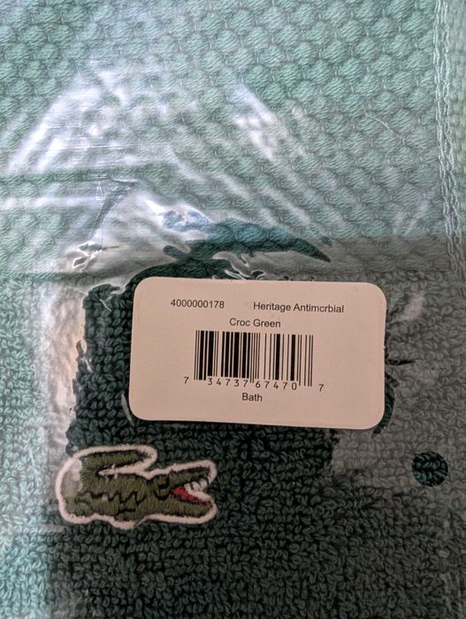 Рушник банний Lacoste