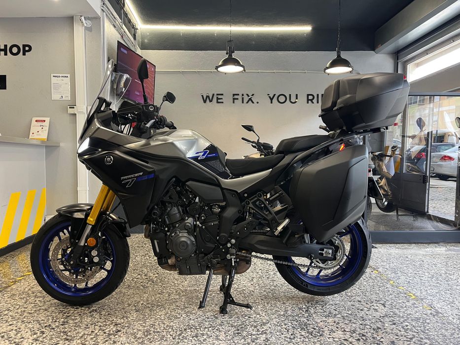 Yamaha Tracer 7 GT de 11/2025 em estado rigorosamente "Nova".