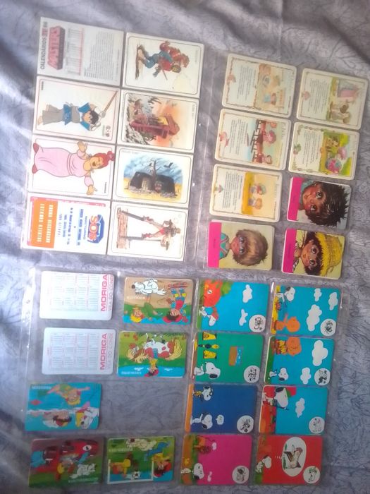 Calendários para coleção muita variedade