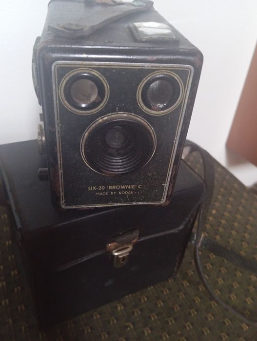 Máquina fotográfica Kodak antiga