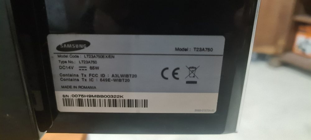 Tv samsung 3D.     T23A750