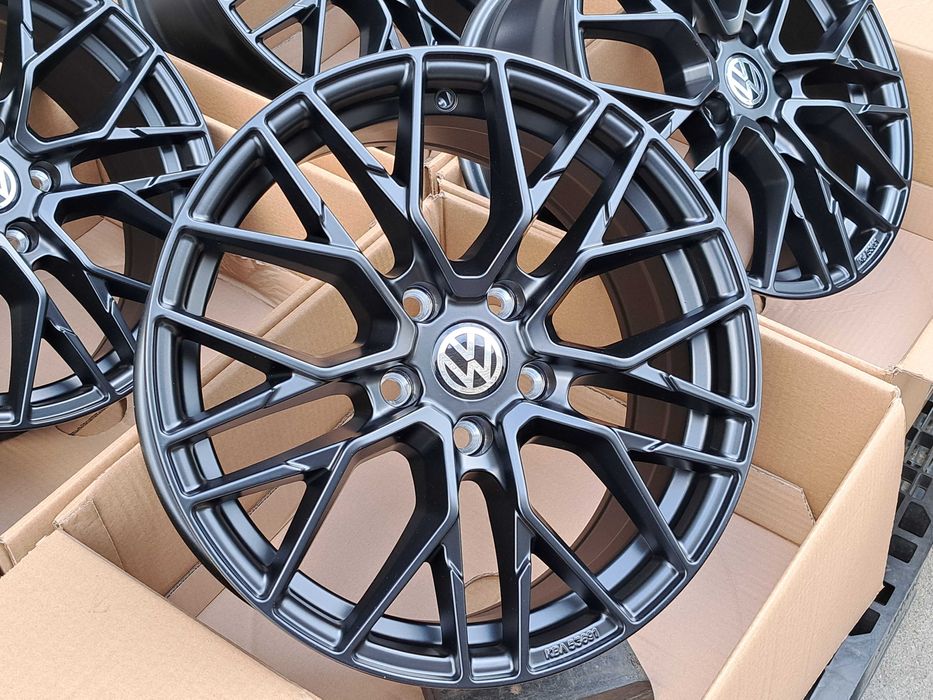 Alufelgi VW 17" 5x100 T-Cross Polo Taigo Golf IV Fox CA20 CZARNY MATT