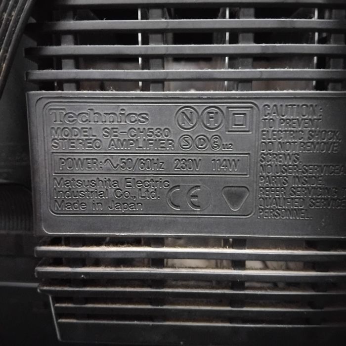 TECHNICS aparelhagem completa