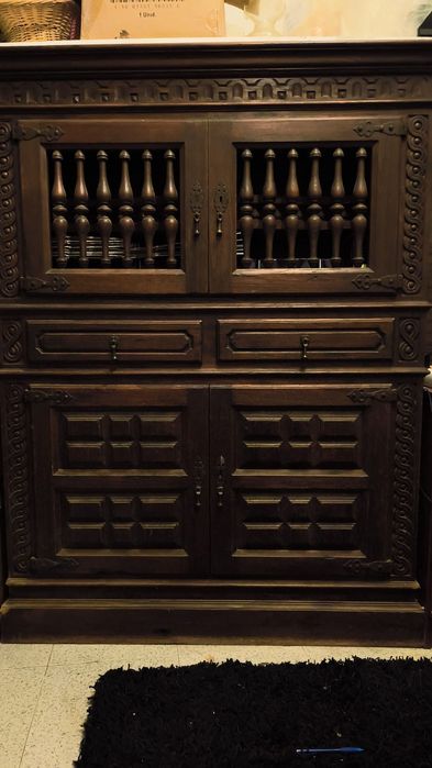 Movel madeira castanho