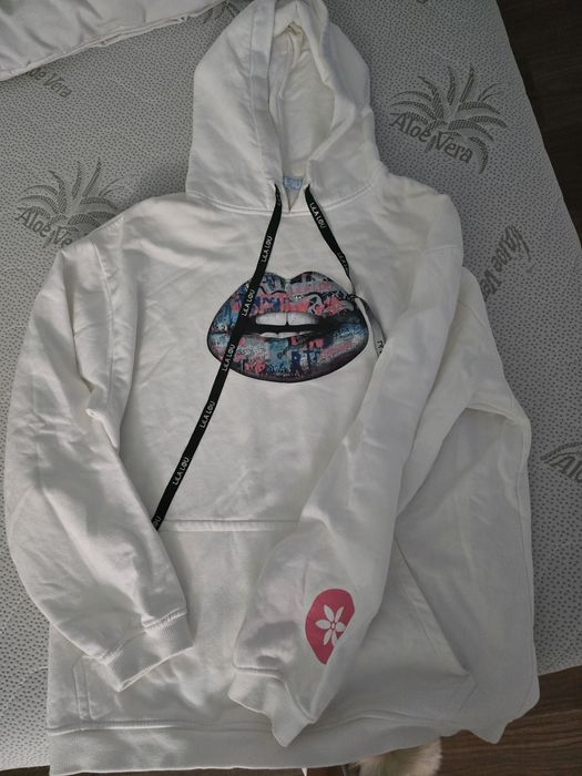 Bluza lila lou biała uniwersalna