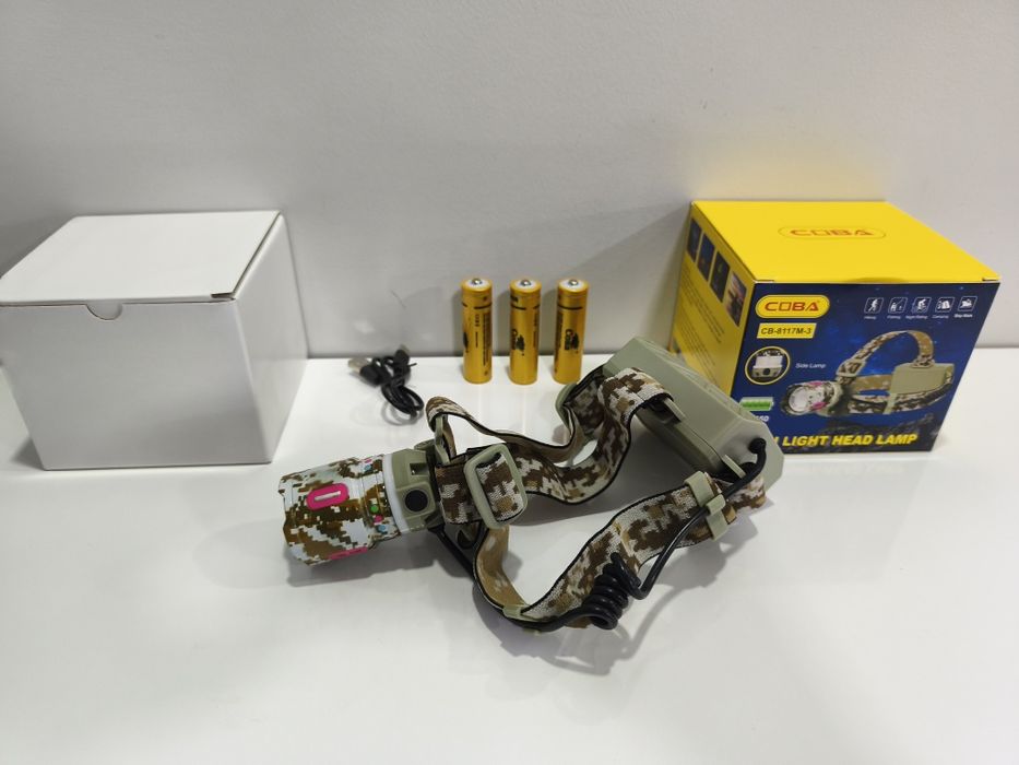 Lanterna Led de Cabeça - Led Laser