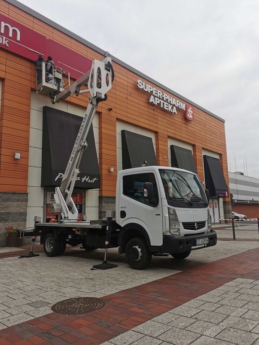 Wynajem podnośnika koszowego / zwyżka 20m  25m