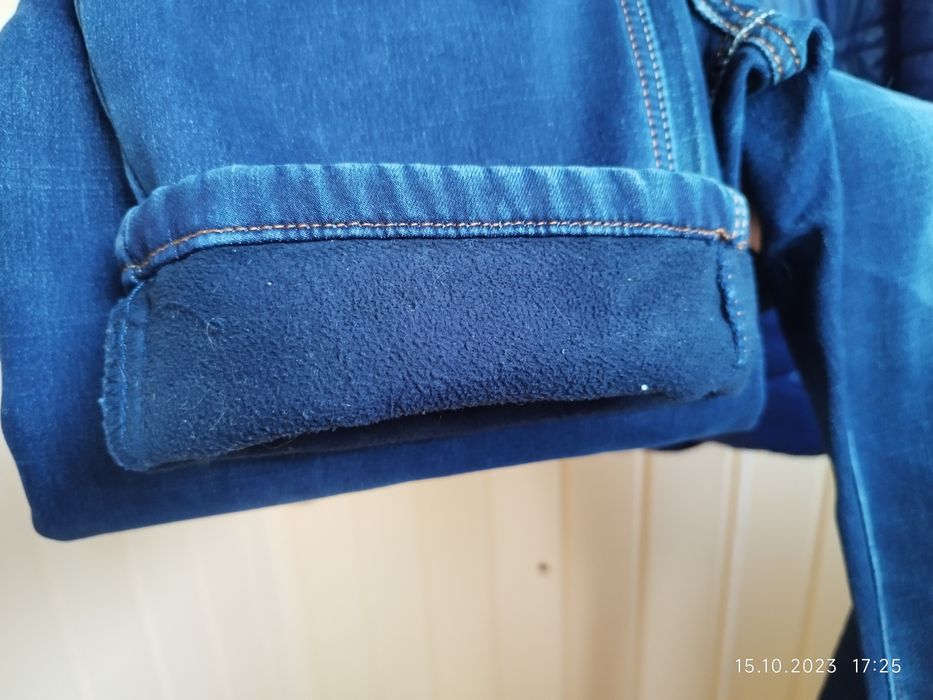 Джинсы утеплённые,